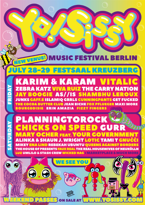 Live at Yo! Sissy Music Festival, Berlin with Wicked Hag